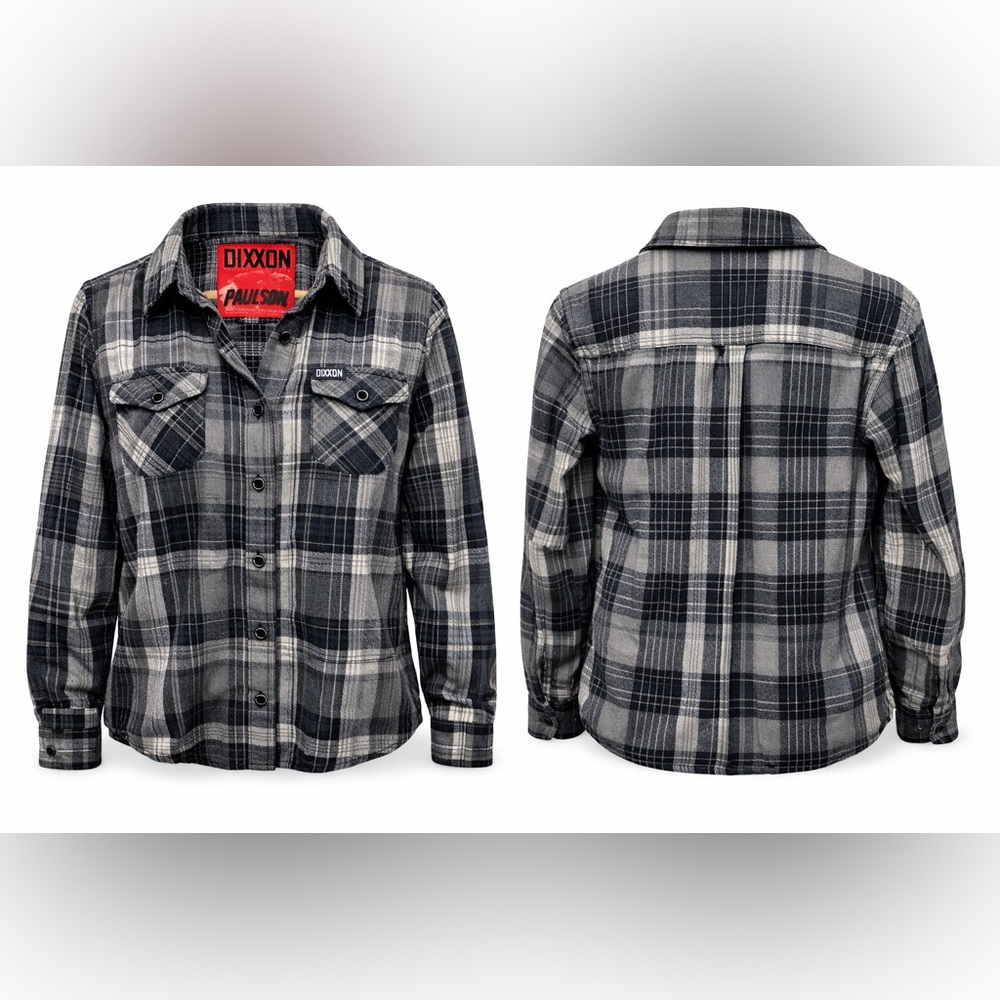 Dixxon Flannel Company Paulson Plaid Flannel Shirt Womens Large